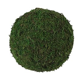 6" Diameter Decorative Round Moss Balls-Pack of 4