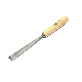 Stubai 550325 Type 3 Long/Polished Woodcarving Chisel, Grey/Beige, 25 mm