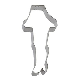 Foose Leg Lamp Cookie Cutter 5 Inch –Tin Plated Steel Cookie Cutters – Leg Lamp Cookie Mold