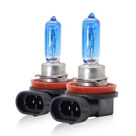WinPower H9 Headlight Bulb 12V 100W Halogen High Beam 5000K Warm White for Original Headlamp Upgrade, 2 Pieces