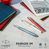 Parker IM Ballpoint Pen | Premium Red Lacquer with Gold