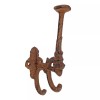 Unbranded Cast Iron Metal Victorian Triple Wall Hook Key Hat