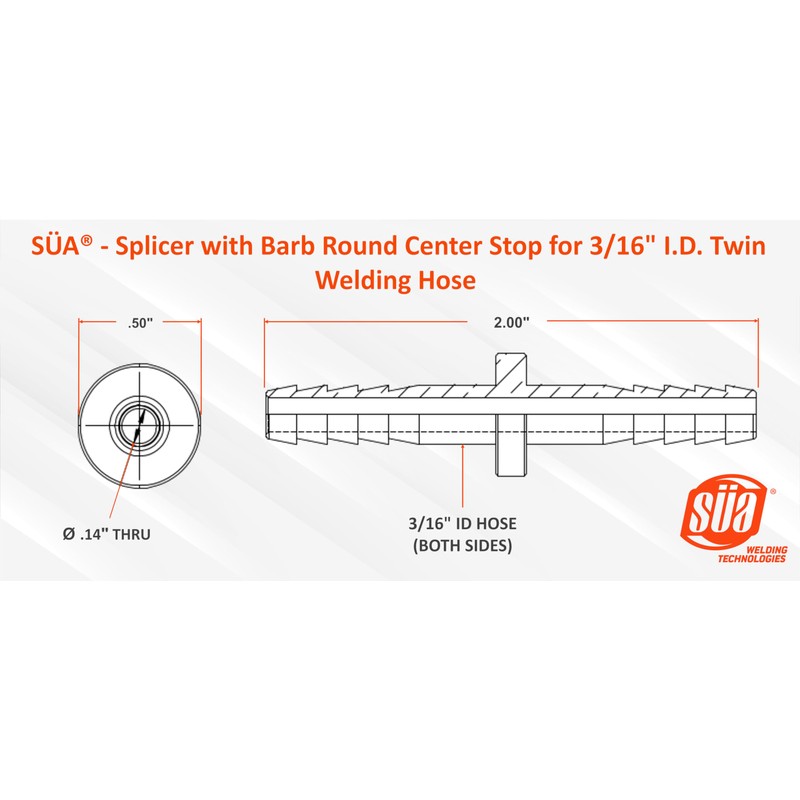 SÜA® - Repair Kit for Twin Oxy/Fuel 3/16" I.D. Welding