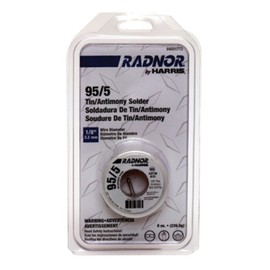 1/8" Radnor by Harris 95/5 (Tin/Antimony) Solder 8 Ounce Spool
