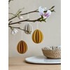 LOVI Set of 3 Wooden Eggs Golden Mix - 7