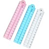 Clear Folding Ruler, Measuring Length 0-15cm Flexible Drafting Ruler, Centimeter