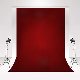 Kate Art Photography Backdrops Black Red gradient 1.5x2.2m/5x7ft Vintage Texture Photo Studio Backdrop Collapsible Portrait Backdrop Video Background Colour Soft Baby Photo Booth