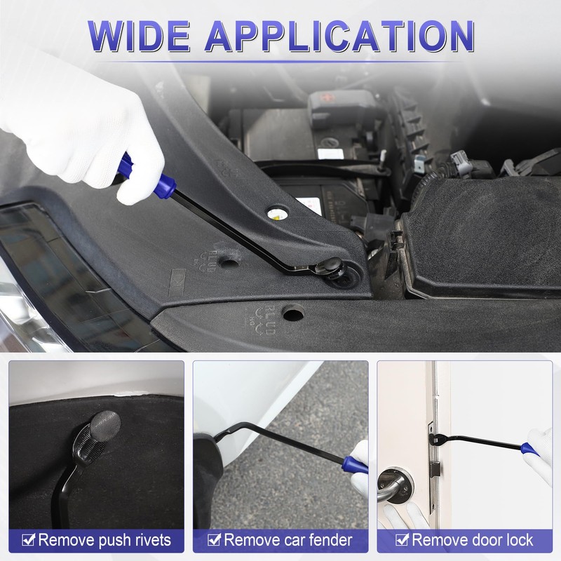 LivTee 5 pcs Auto Trim Removal Tool Kit, No Scratch