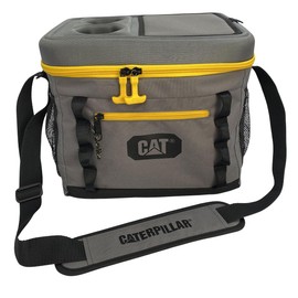Cat Caterpillar 22.5L Portable Cool Bag for Construction Sites Camping Beach