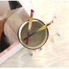 TK.Felly Makeup Brush Case Stand Marble Style Brush Holder Nail