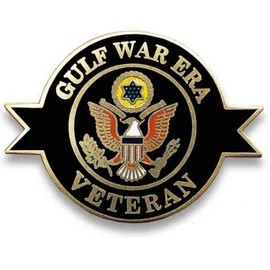 Gulf War Era Veteran Lapel Pin VetFriends.com