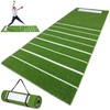 GoSports Softball Pitching Mat with Stride Guide System - Indoor