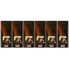 Moser Roth Fine German European Dark Chocolate 70% / 85% Cocoa (6 Pack) (85% Dark Chocolate) by Moser Roth