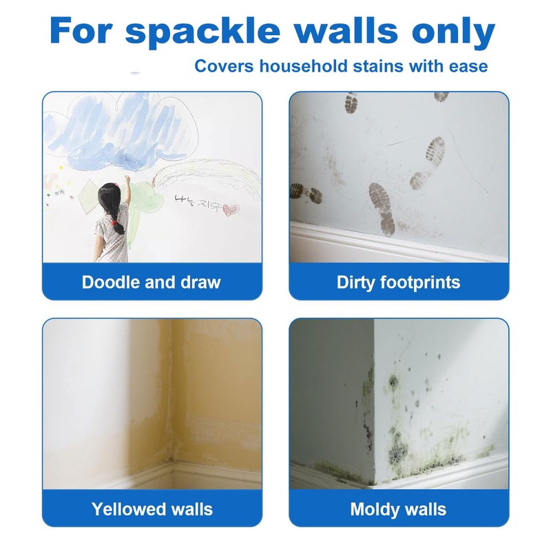 Anirun White Interior Wall Paint 6.35 oz - Small Drywall