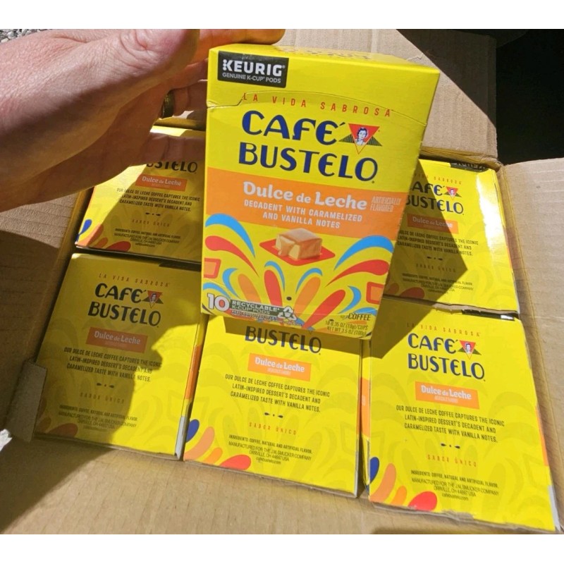 Café Bustelo Cafe Bustelo Dulce De Leche Coffee Pod K