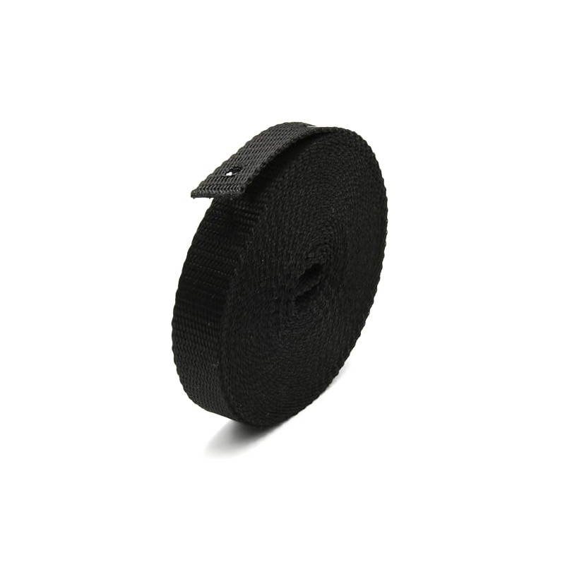 Jalousiene® roller shutter strap, black, 20 mm, length: 7 m,