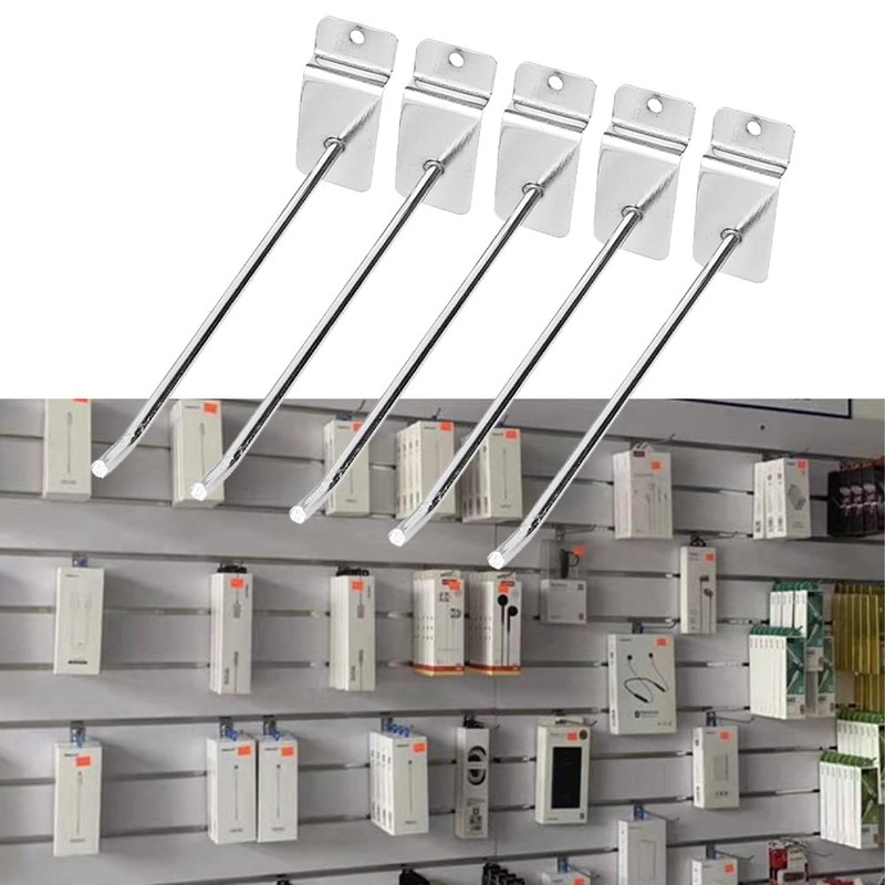 25 Pcs Pegboard Hooks,15cm/6 Inch Heavy Duty Metal Wall Display