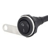 Motorcycle Waterproof Switch Motorcycle Headlight Switch Waterproof Single Steel Headlight