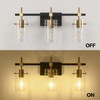 SOLFART Vintage Vanity Lights Bathroom Light Fixture Over Mirror for