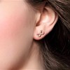 Bellitia Jewelry Infinity Stud Earrings for Women Girls Made of