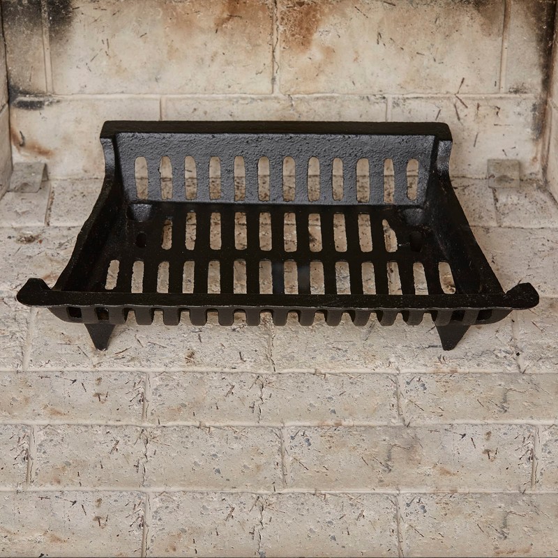 UniFlame 18 Inch Zero Clearance Cast Iron Fireplace Grate