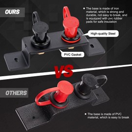 Battery Jump Post Terminals Remote Charging Tool for UTV ATV Car Trucks RV Tractor Mower Diesel Boat Can-Am X3 Accessories