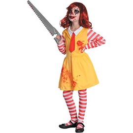 Ciao 13039.5-7 Ragazza Giallo/Rosso Costume, 5-7 Years