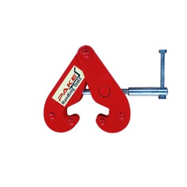 Pake Handling Tools Vertical Beam Clamp, 2200 lb - Heavy Duty Stable Lifting Clamp, Industrial I-Beam Clamp - (1 Ton) Working Load Limit, Fits Beam Flange Range 2.95"-9.05"