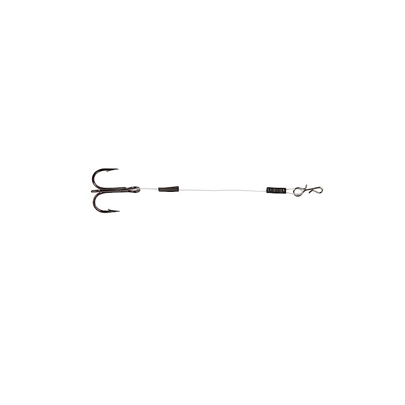 Balzer Shirasu Hardmono Stinger Rig - 3 Stinger Hooks, Length