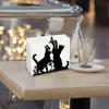 SUPERDANT Cat and Butterfly Napkin Holder for Tables Cat Playing