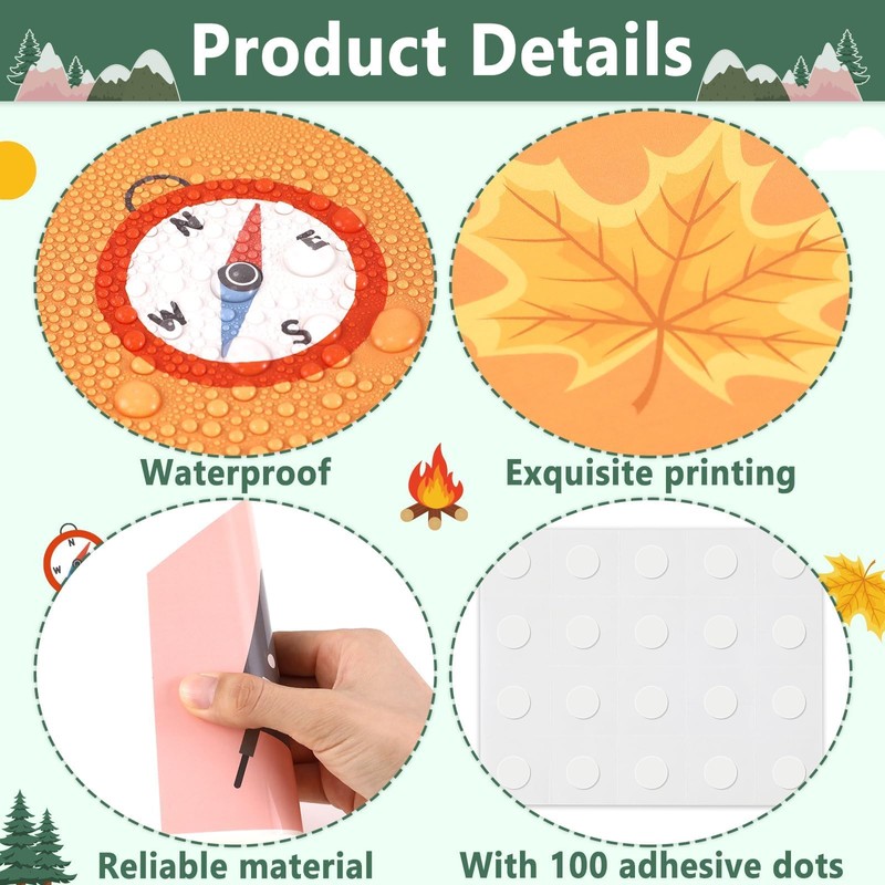 Camping Bulletin Board Set Woodland Classroom Decor Welcome to Our
