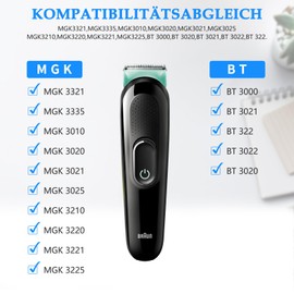 Charging Cable for Braun MGK3321 Trimmer, 5V to 2.3V Replacement Cable Accessories Compatible with Braun 6-in-1 All-in-One Trimmer MGK3321, MGK3335, MGK3010, MGK3020, BT3020, BT3021, BT3410, BT3421