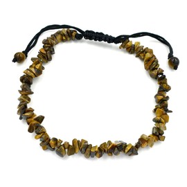 Silvesto India Natural Tiger eye Chips Women Anklet,Beach Jewelry For Women,Ankle Jewelry For Women