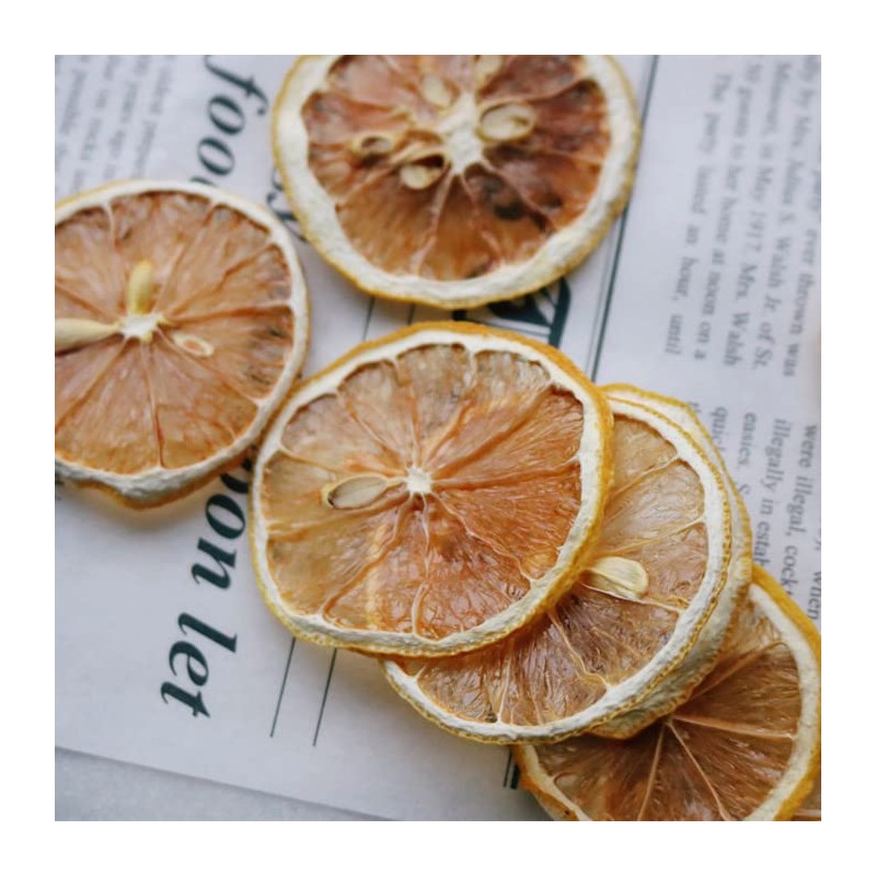 Oranfit Lemon Slices Dried 3oz/85g(50 to 65 Slices)