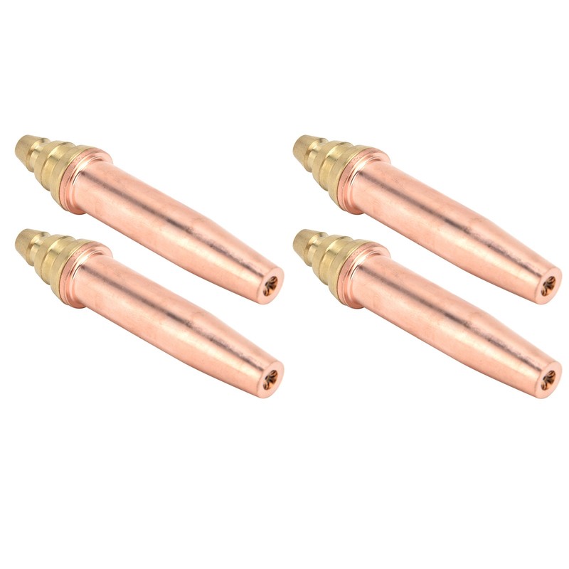 4Pcs Propane Cutting Torch Tips High Temperature Resistance Fast Cutting