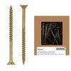 HELPMATE - Universal Screws Countersunk Head 5.0 x 70 Yellow