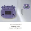 Luqeeg Cute Animal Digital Multi-Function Kitchen Timer, Purple
