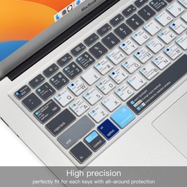 Funda de teclado para MacBook Air de 13 pulgadas, A1466 A1369 2010-2017 y MacBook Pro de 13 pulgadas, 15 pulgadas, 2015 o versión anterior A1425 A1502 A1278 A1398 A1286 Mac OS SkSkSkSkSkSkin