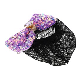 Healvian Colorful Sequin Hair Bun Nets for Secure Hair Accessories Versatile Hair Covers for Ballet Performance Everyday Use for Young Dancers
