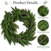 Artificial Cedar Garland for Christmas Decor – 1.8M Hanging Greenery