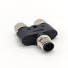 Elecbee M12 Y Connector 4 Pin Male to Female A