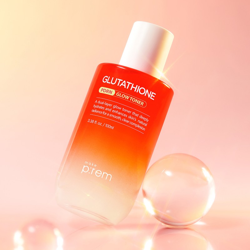 MakePrem Glutathione PDRN PDRN Glow Toner 100ml / 메이크프렘 글루타치온