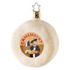 Inge-glas Camembert Cheese Christmas Tree Decoration