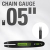 Greenworks 10" Replacement Pole Saw Bar and Chain Combo-1/4'' Pitch
