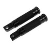 HDBUBALUS Pair Billet CNC Aluminum Motorcycle Foot Pegs Fit for Harley Style Male Mount Footpegs Footrest