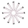 DYWISHKEY 30cm Servo Cables, Male to Female (10 Pack)
