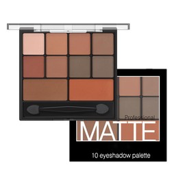 Brown Eyeshadow Palette, Full Matte Eye Shadow Pallets for Women Highly Pigmented Nude Brown Tones Eyeshadow Make Up Palettes Long Lasting Waterproof Earthy Eyeshadow With Dual-Ended Applicator Brush