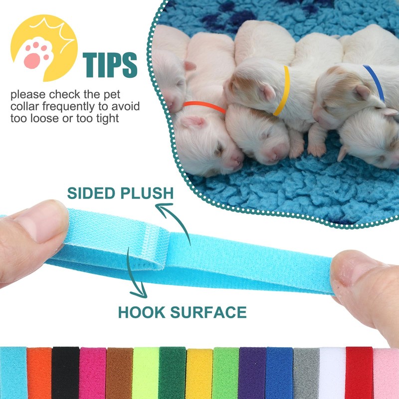 Newtay 62 Pcs Puppy Kitten Whelping Kit Include 4 Puppy