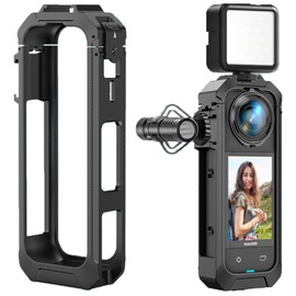 Taoricup Insta360 X5 Mount Frame Bracket Protective Case Accessory for Insta360 X5 Rabbit Cage Magnetic Quick Release Multifunctional Expansion Box