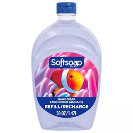 Softsoap Liquid Hand Soap Refill, Aquarium Series - 50 Fluid Ounce - 50 Fl Oz (Pack of 1)